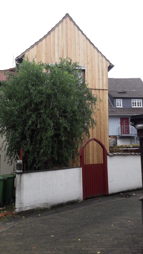 gartenhütte, Holz Holzbau individuell Vordach